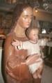 128 cm madonnafigur - klik for at få stort billede